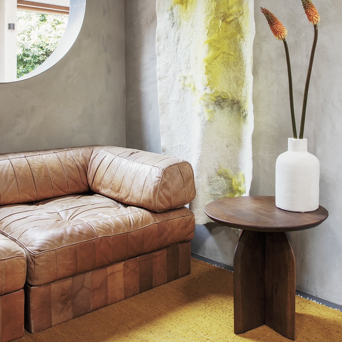 Bullnose bijzettafel 50 cm