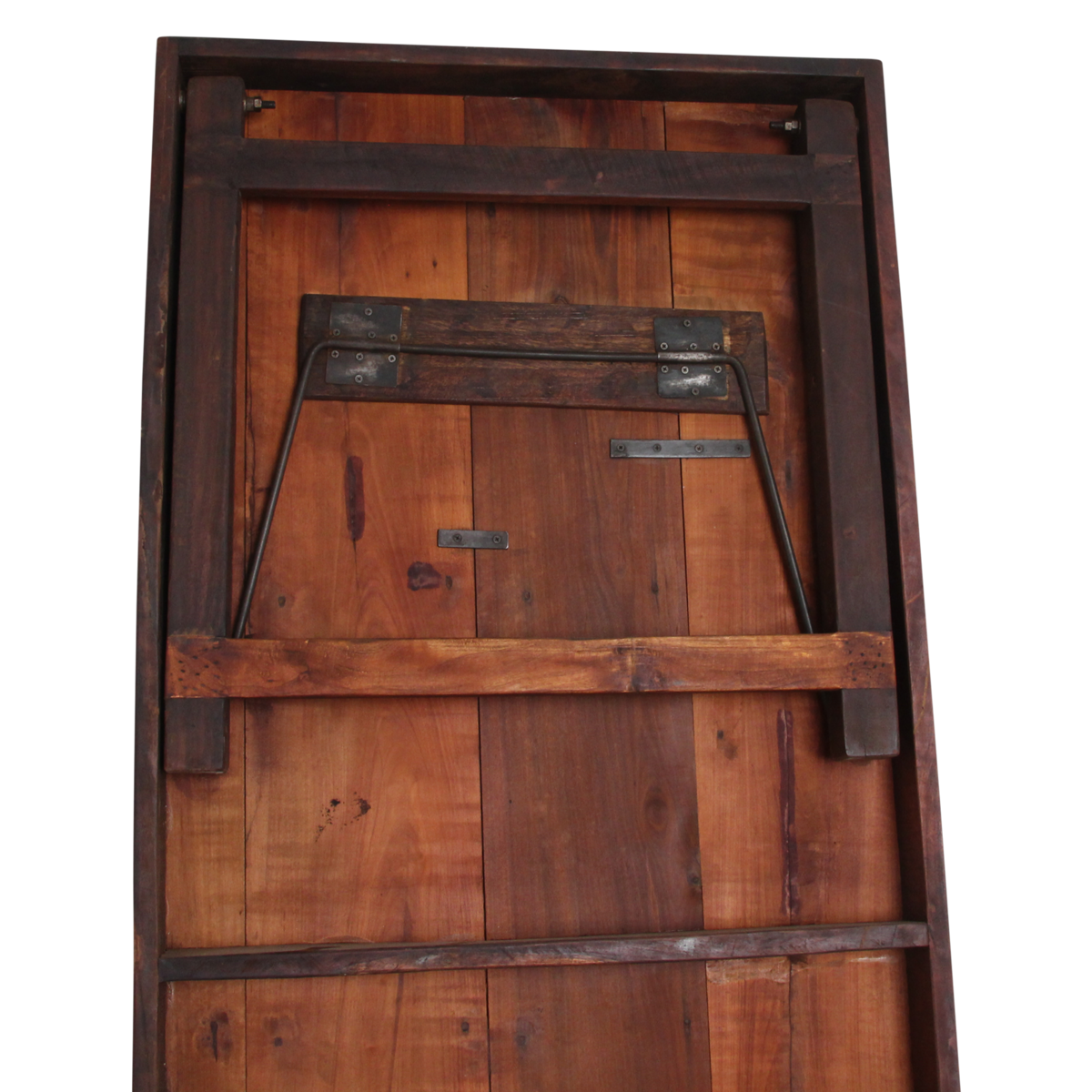 Eettafel bruin opklapbaar XL