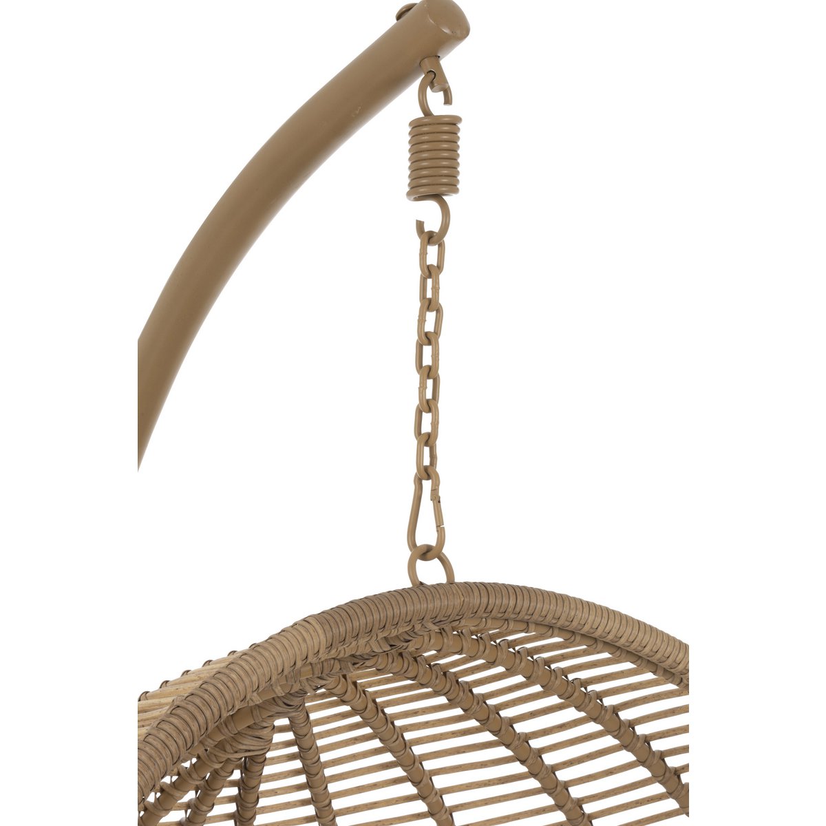 J-Line hangstoel Rond - staal - naturel