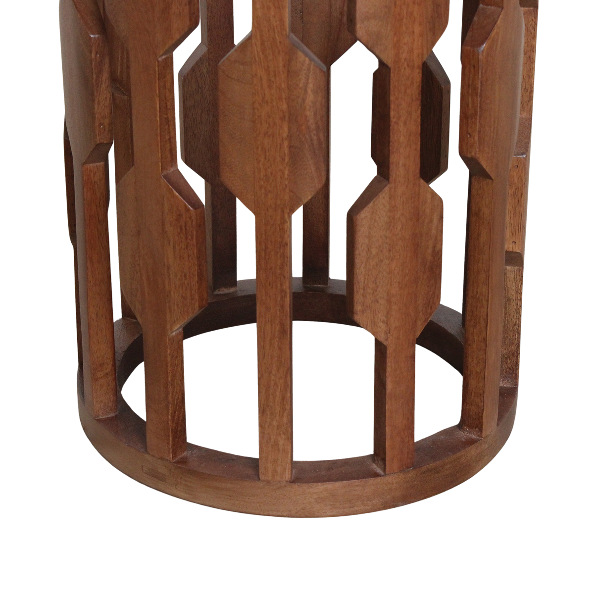 Lampung bijzettafel marmer zwart - 40x40x50 cm