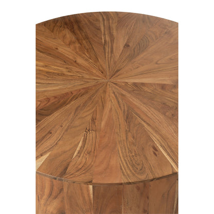 J-Line salontafel Rond - hout - naturel