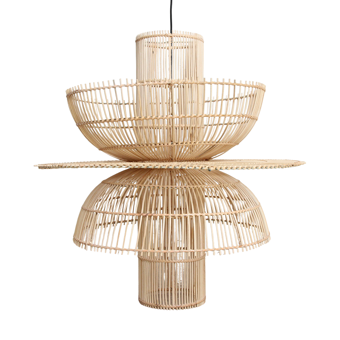 Saturn rotan hanglamp