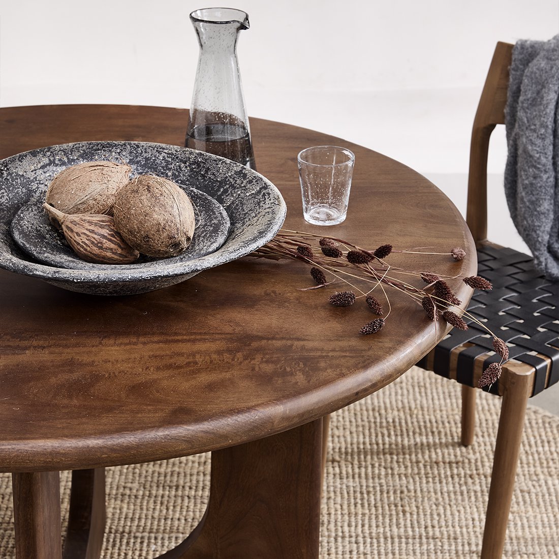 Bullnose Coliseo eettafel 120 cm
