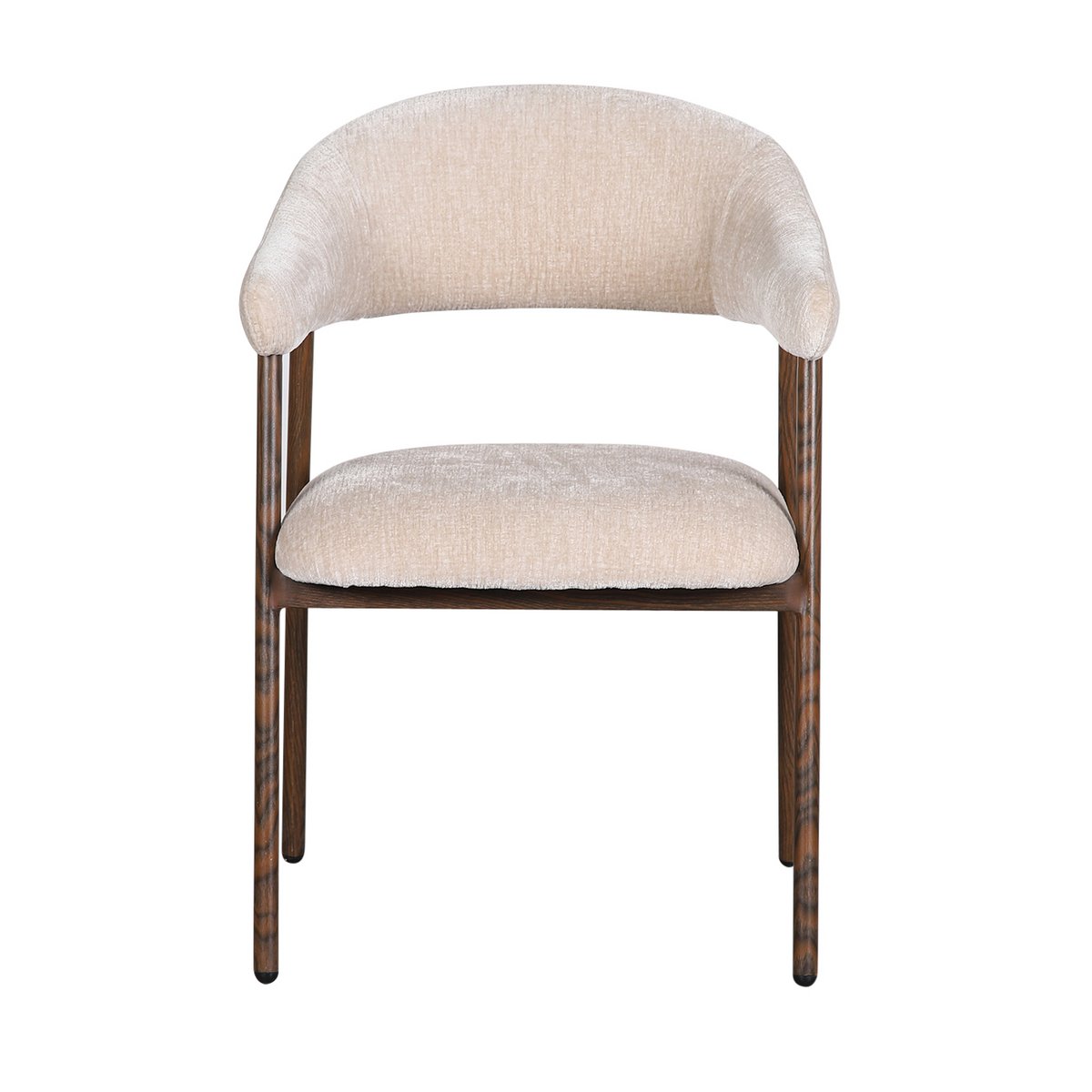 Scandi -stoel Tan (set van 2)