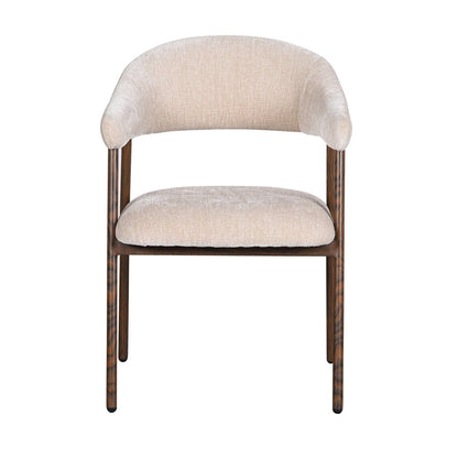 Scandi -stoel Tan (set van 2)
