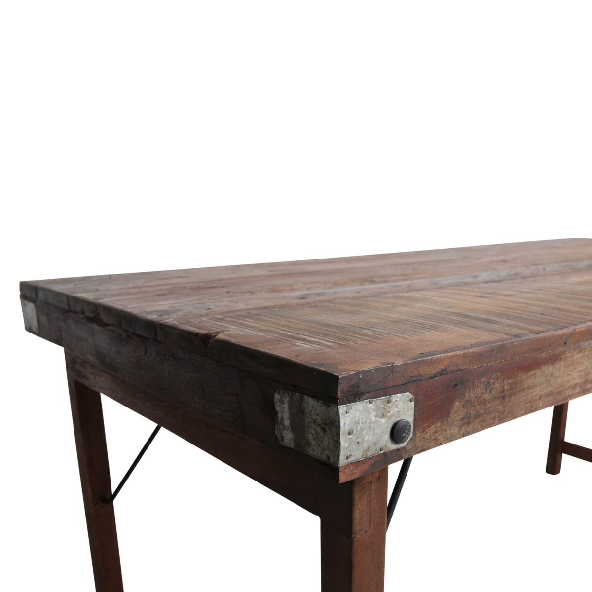 Eettafel bruin opklapbaar