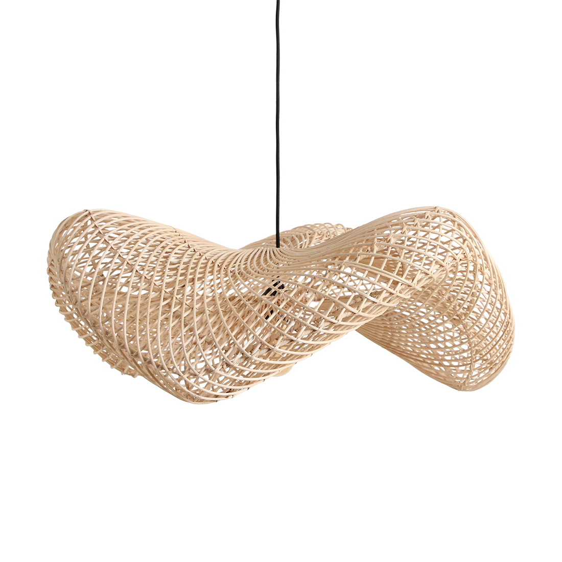 Wave hanglamp naturel large