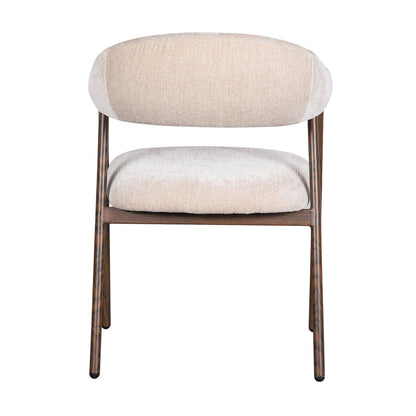 Scandi -stoel Tan (set van 2)