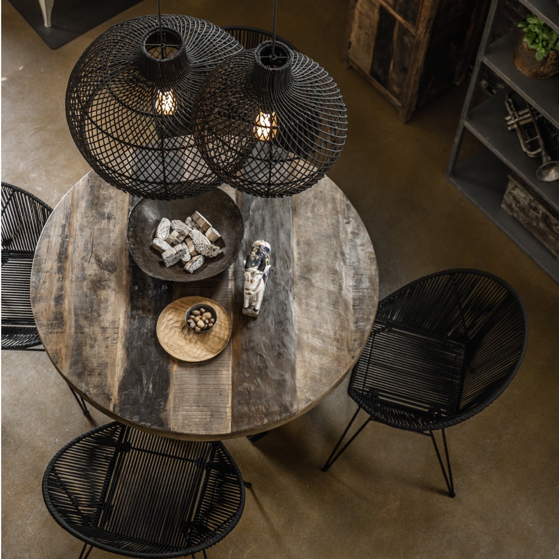 Maze hanglamp zwart small