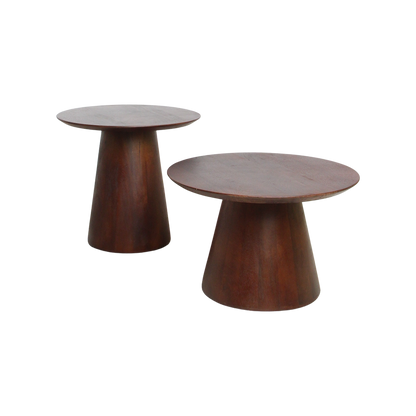 Bullnose cone bijzettafel 55cm