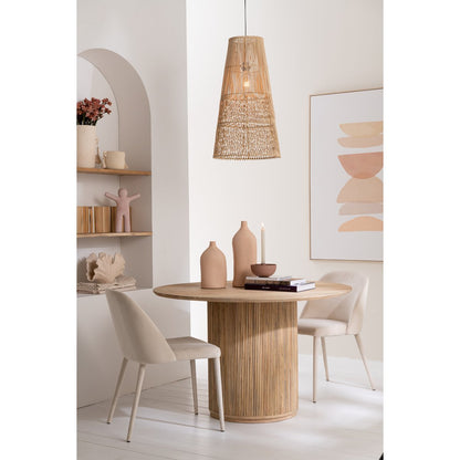 J-Line Tafel Vincent Mangohout Naturel Groot