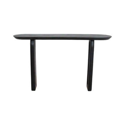 Bullnose consoletafel zwart