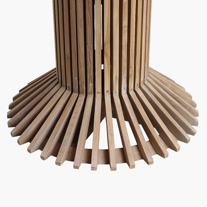 Eiffel teakhouten ronde tafel
