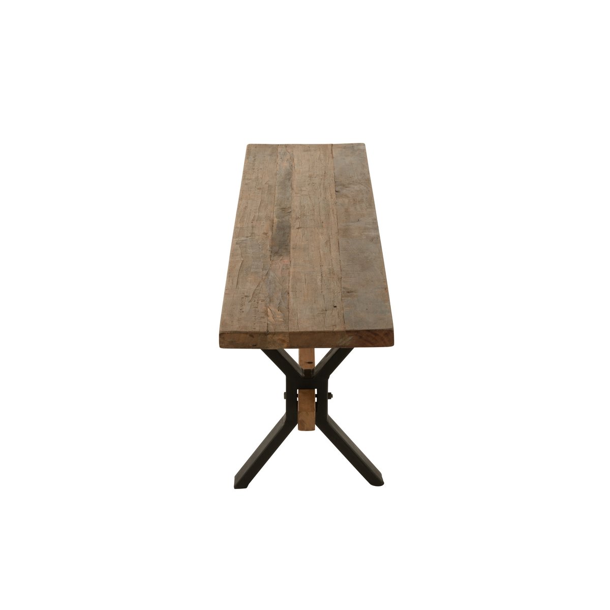 J-Line Verouderd bank - hout - bruin