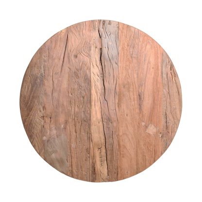 Farmwood salontafel rond - Ø 70 cm - FSC-gerecycled hout
