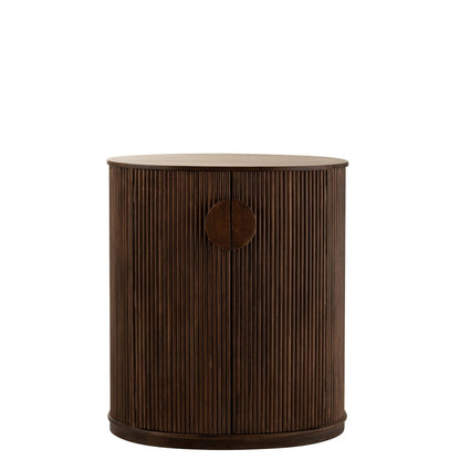 J-Line Kast Reyi Mango Hout Donker Bruin