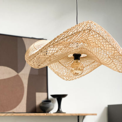 Wave hanglamp naturel large