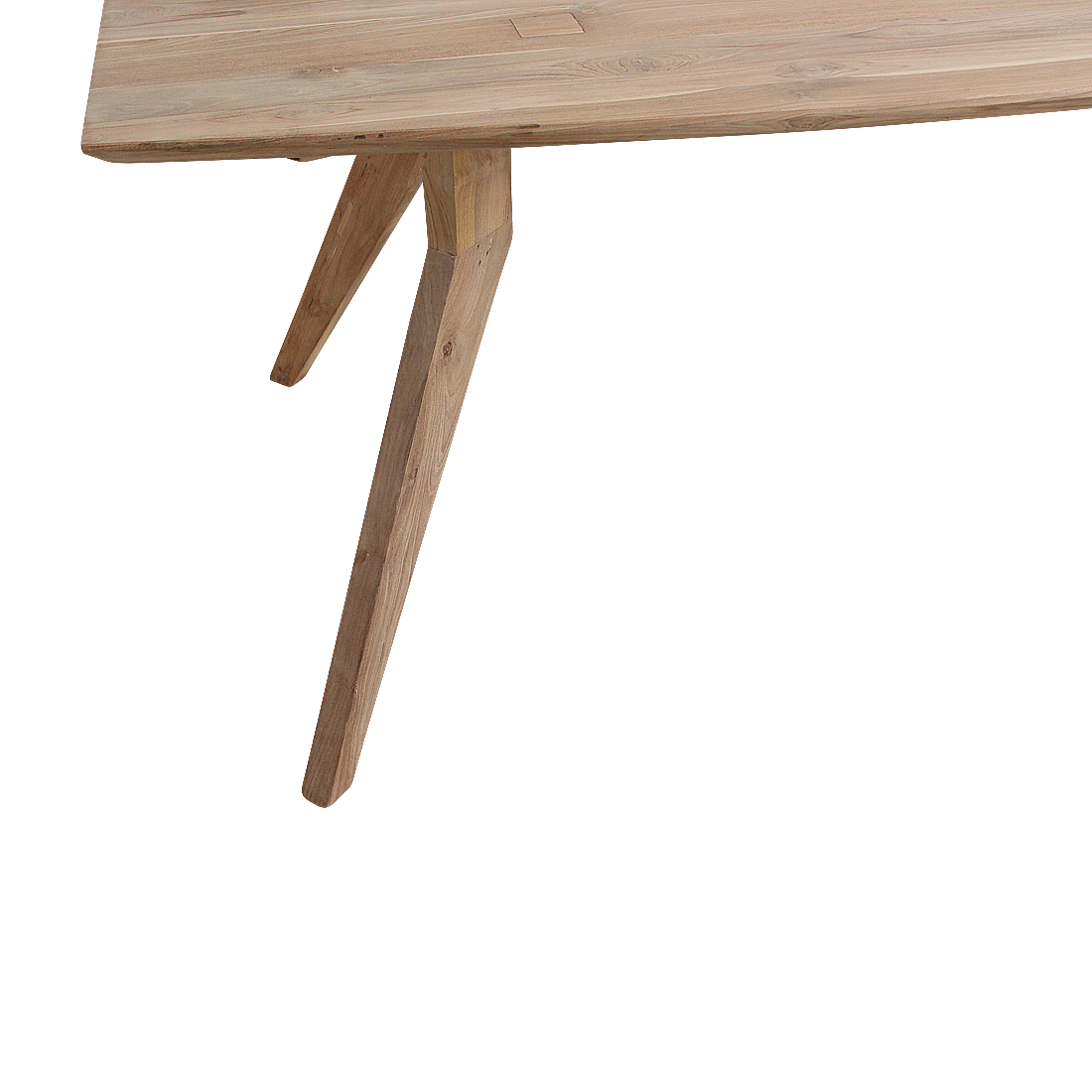 Studio teakhouten eettafel