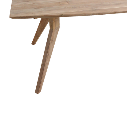 Studio teakhouten eettafel