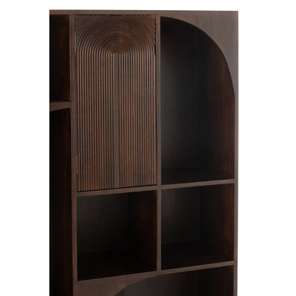 J-Line Rek Mode Mango Hout/Mdf Bruin