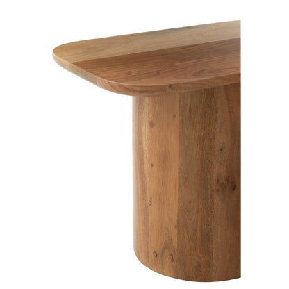 J-Line bijzettafel Acacia - hout - naturel - set van 6