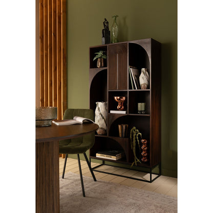 J-Line Rek Mode Mango Hout/Mdf Bruin