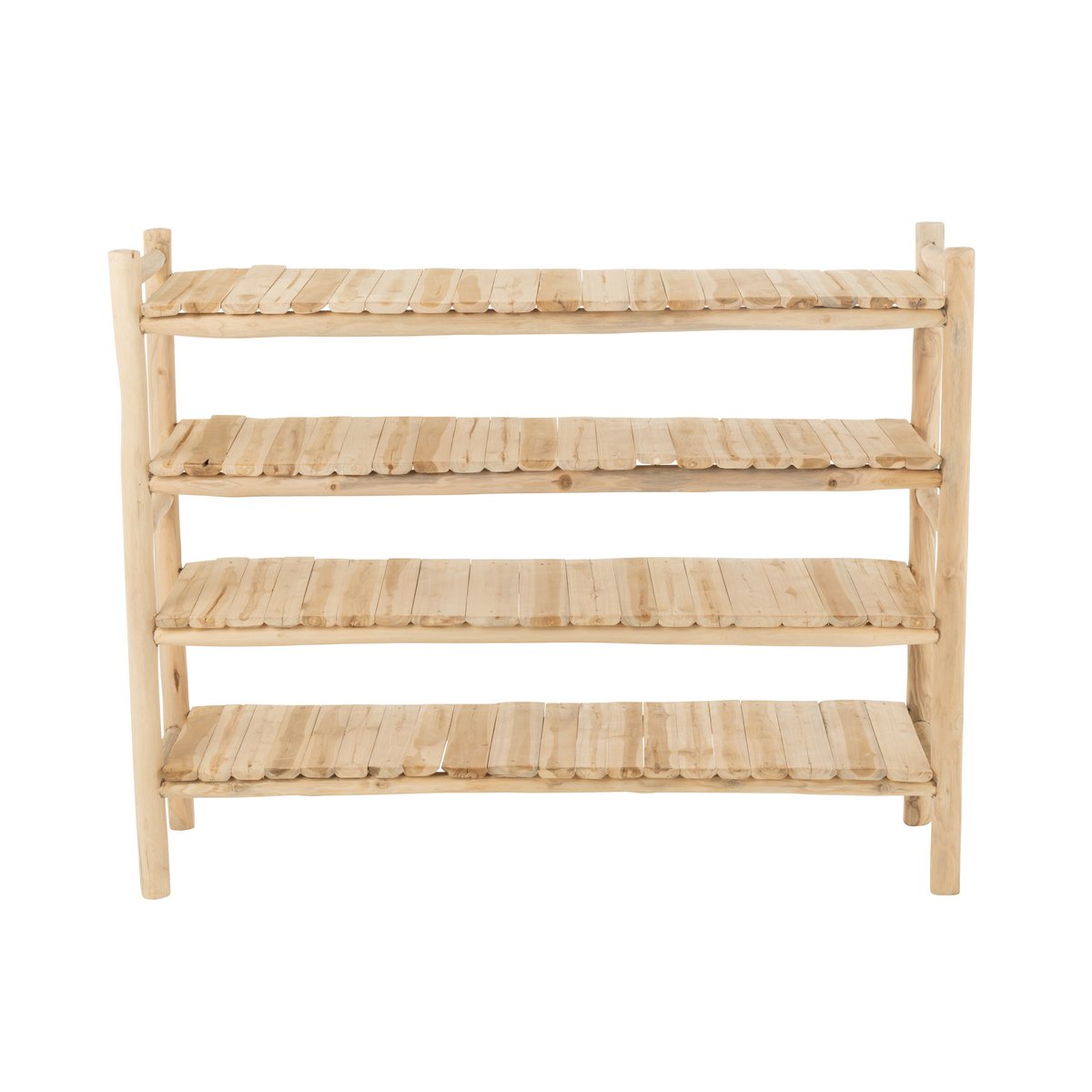 J-Line Rek Ranch Teak Hout Naturel
