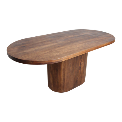 Bullnose langwerpige eettafel 180, 200 of 240 cm