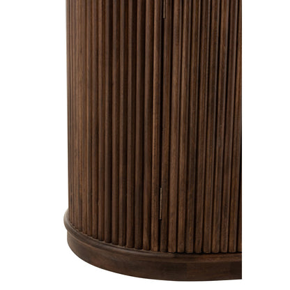 J-Line Kast Reyi Mango Hout Donker Bruin