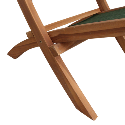 Rope opvouwbare loungestoel groen