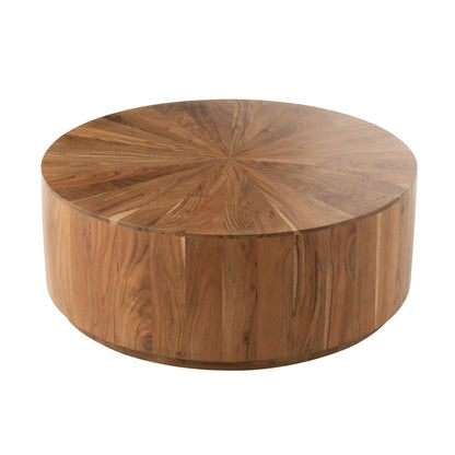 J-Line salontafel Rond - hout - naturel