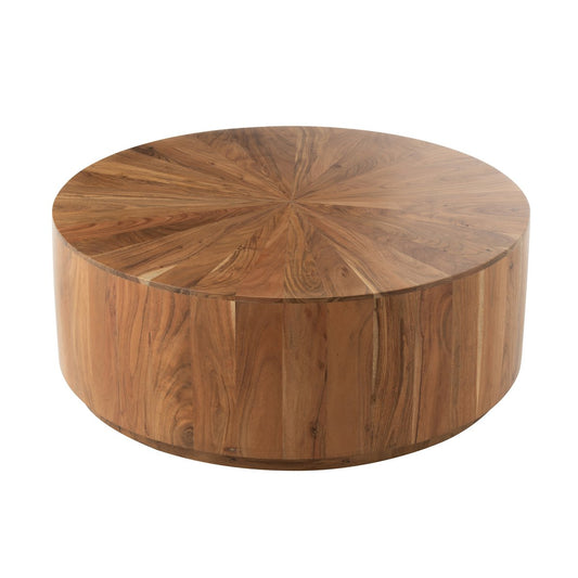 J-Line salontafel Rond - hout - naturel