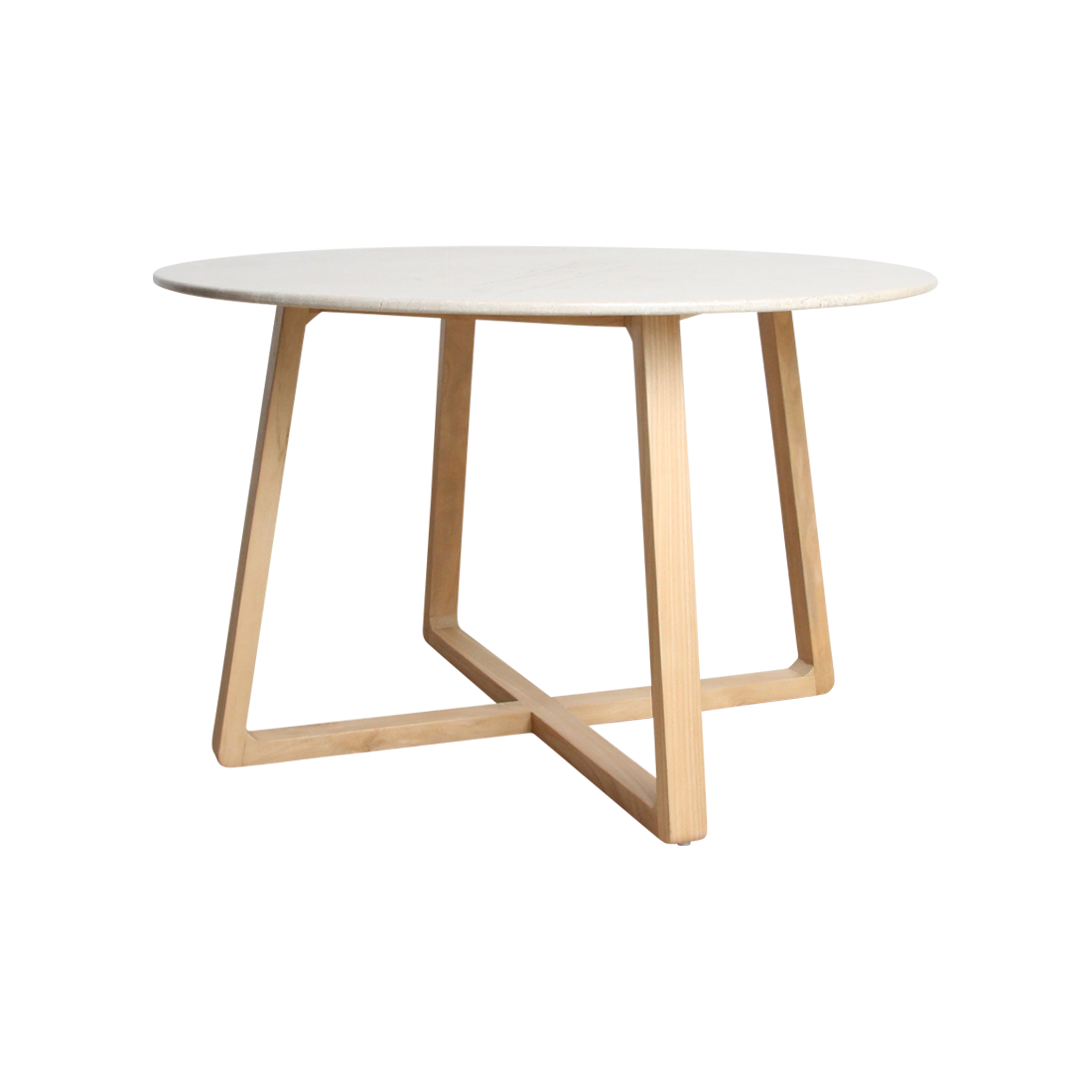 Infinity ronde marmeren eettafel 120 cm