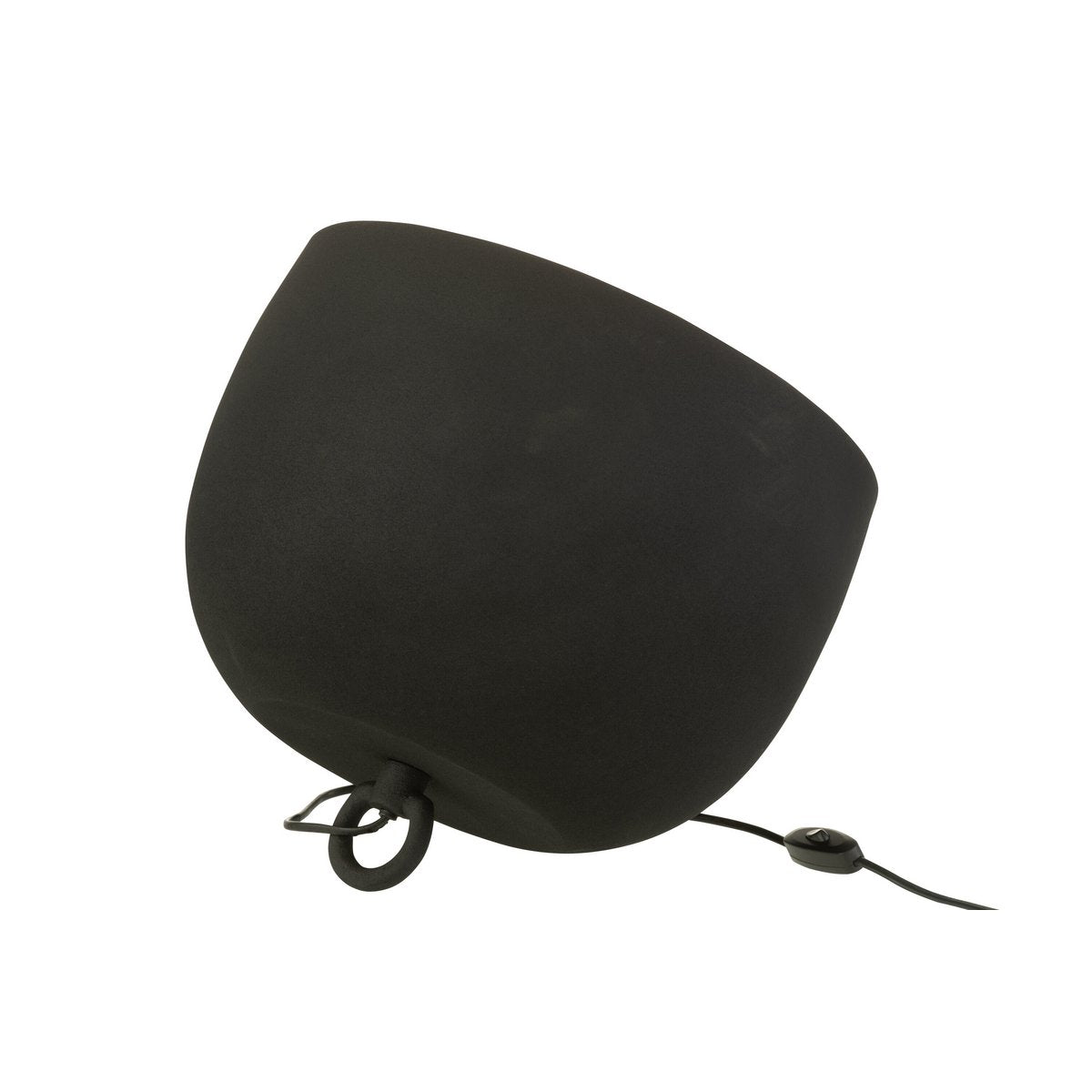 J-Line lamp Rond - metaal - zwart/goud - large