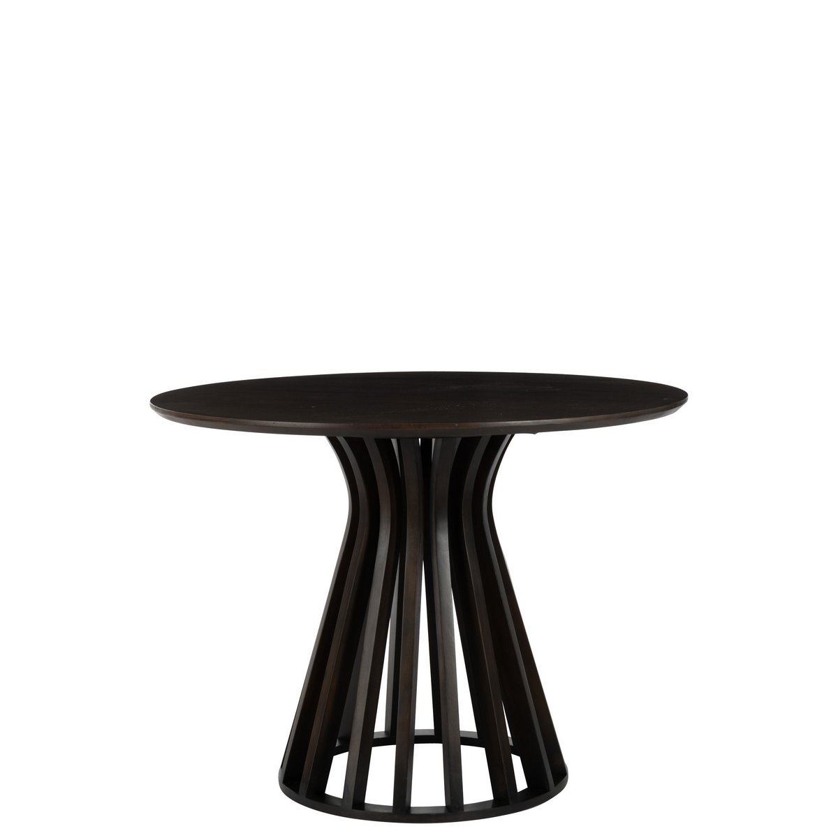 J-Line tafel Connie - hout - donkerbruin