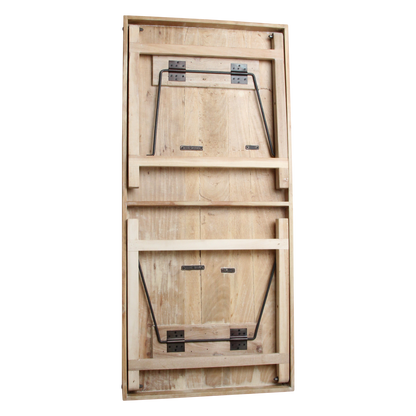 Limewash eettafel inklapbaar