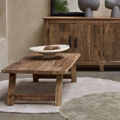 Farmwood salontafel - FSC-gerecycled hout - 140x65x38 cm