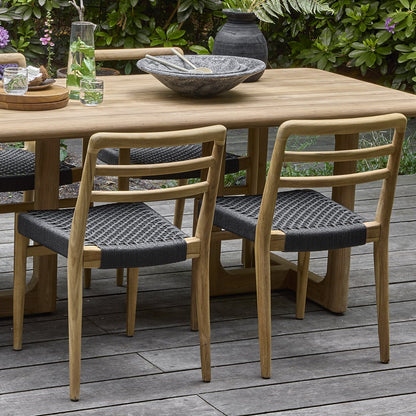 Verano tuinstoel zwart