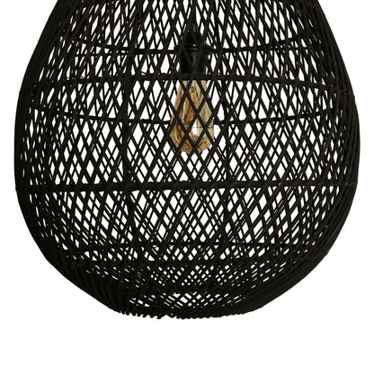 Maze hanglamp druppel zwart