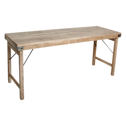 Limewash markttafel/eettafel