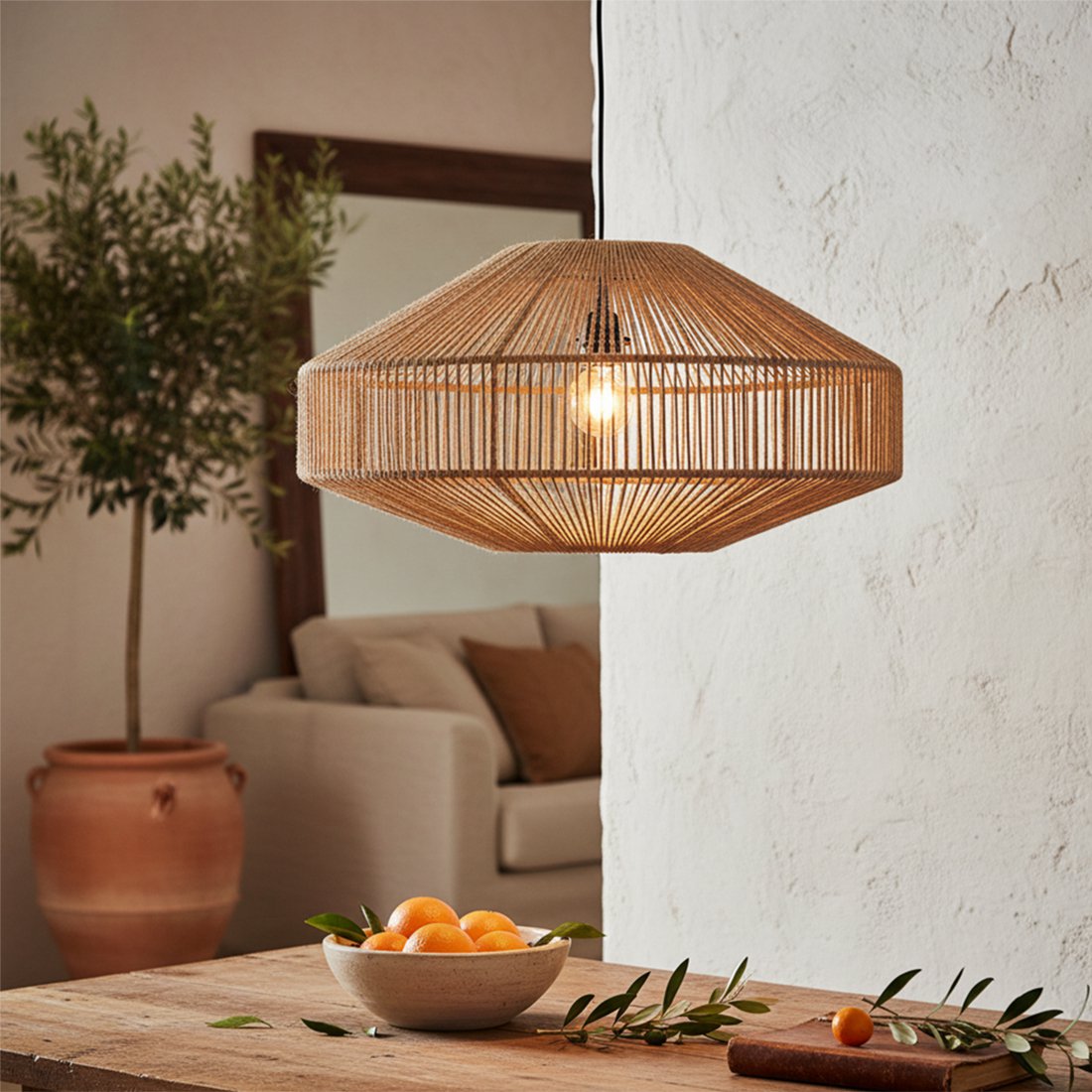 Linea hanglamp Gem natural