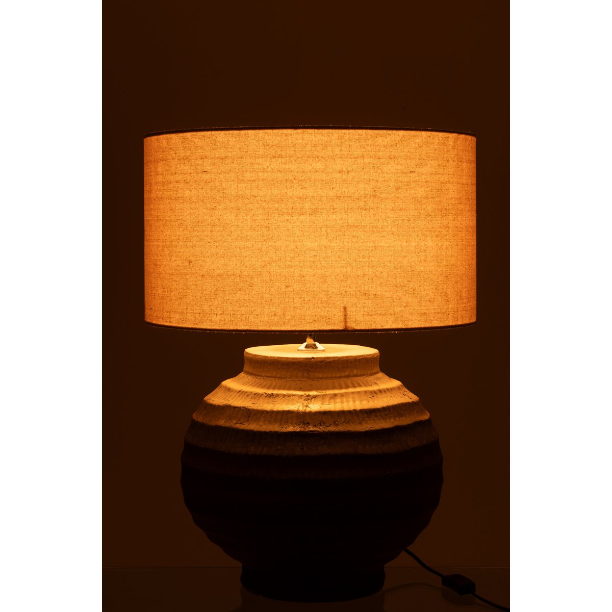 J-Line Tafellamp Terracotta Bruin