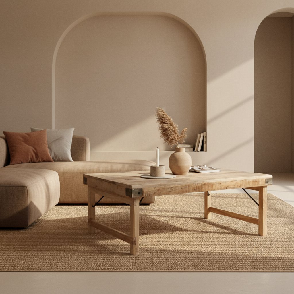 Limewash salontafel inklapbaar