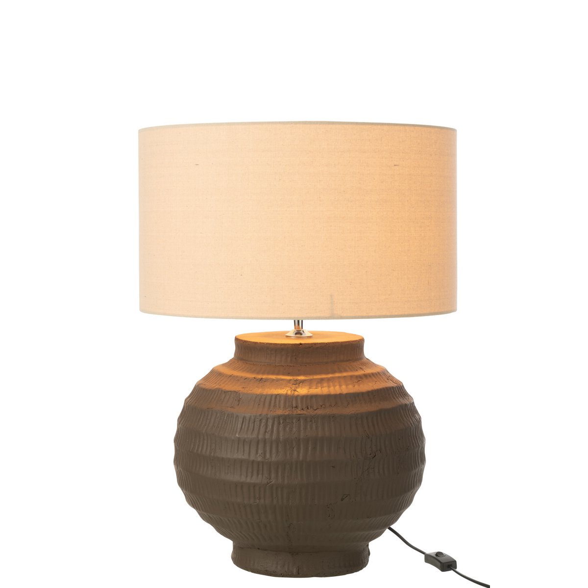 J-Line Tafellamp Terracotta Bruin