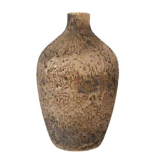 J-Line vaas Wyll Hoog Rond - glas - mix - 49 cm hoog