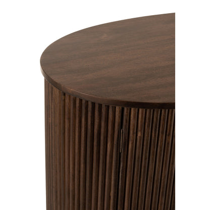 J-Line Kast Reyi Mango Hout Donker Bruin