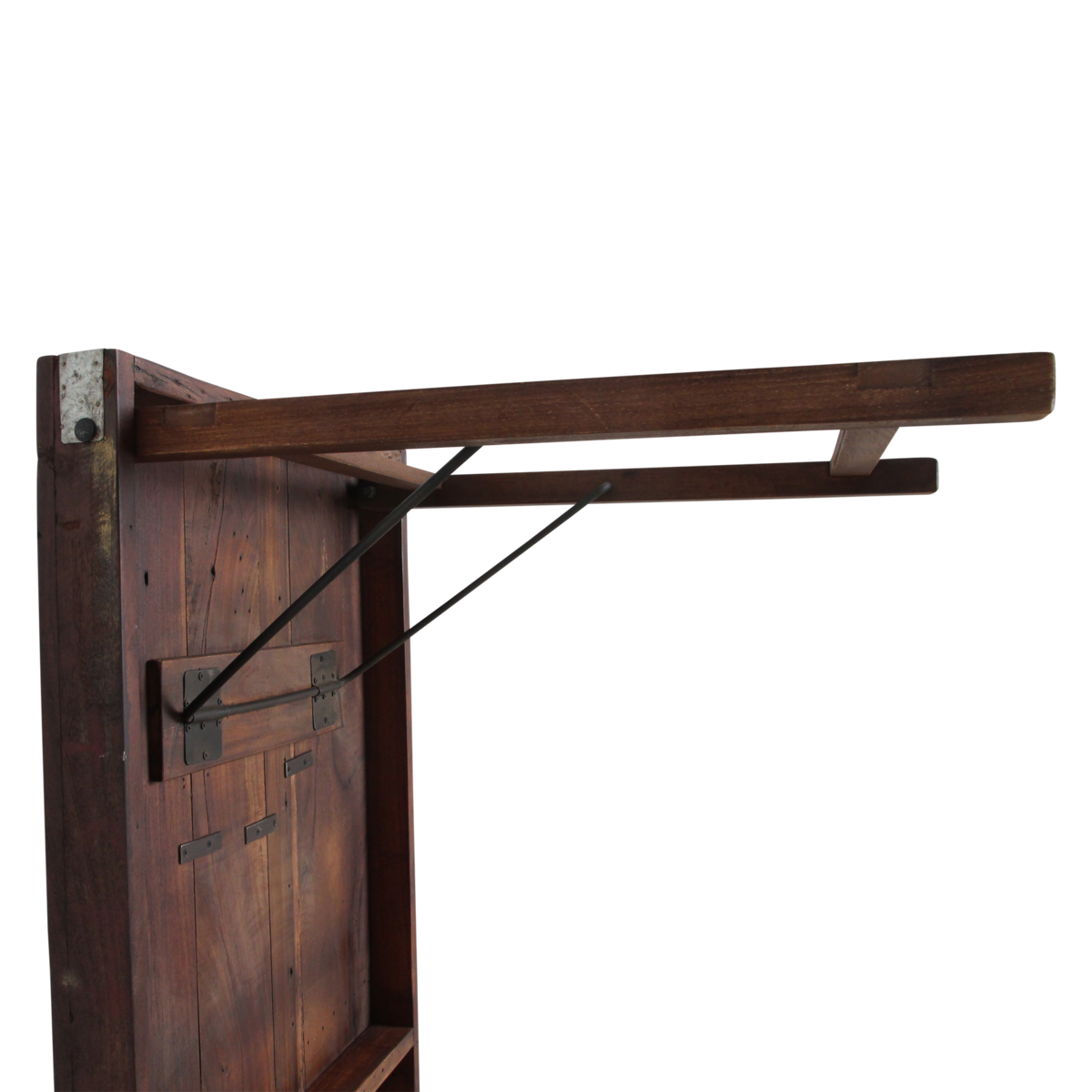 Eettafel bruin opklapbaar