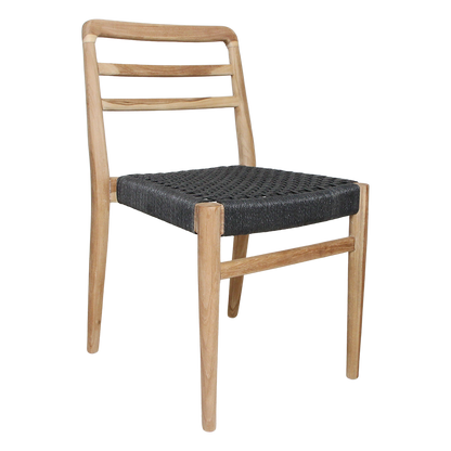 Verano tuinstoel zwart